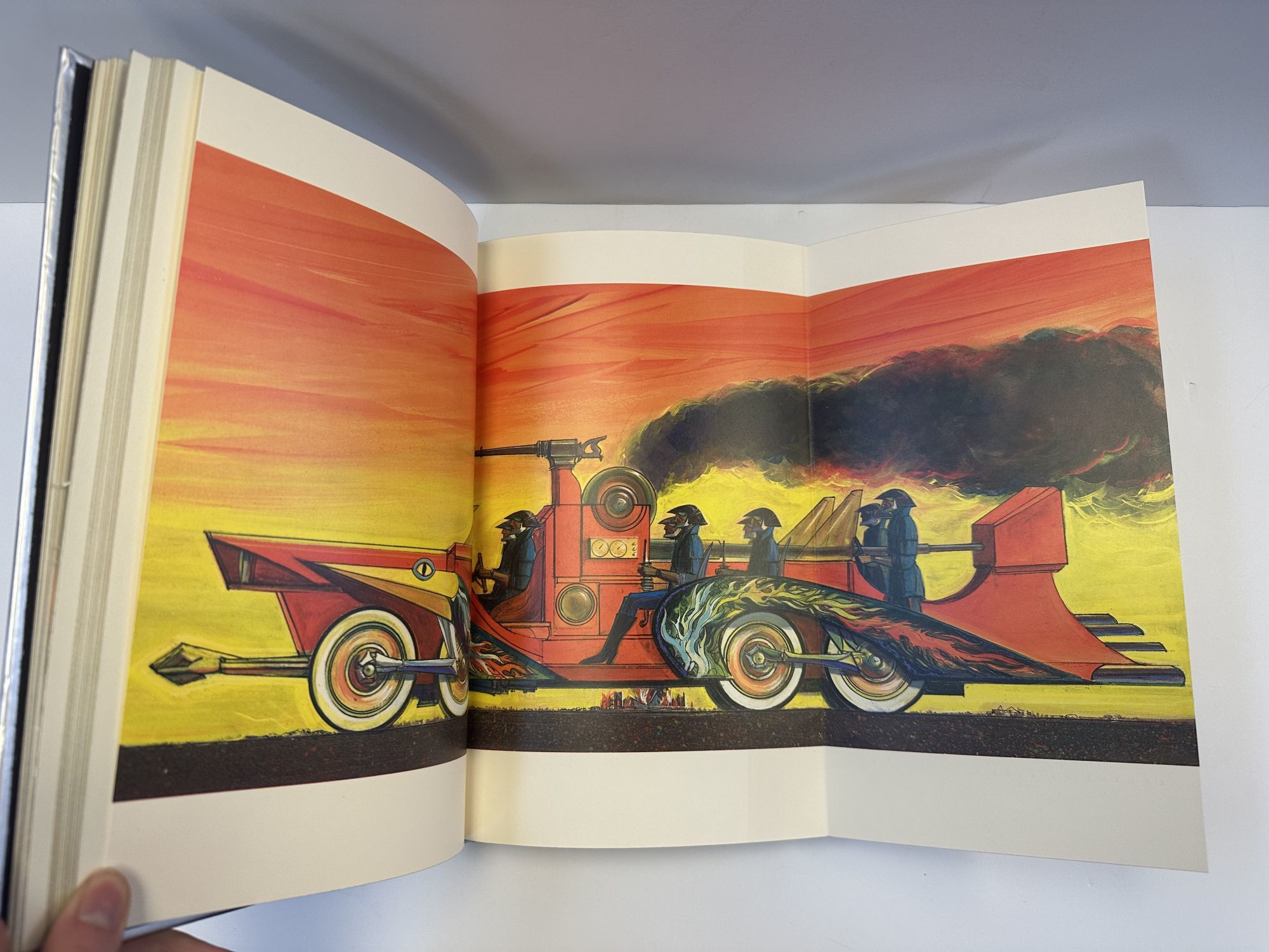 Limited illustrated edition of Fahrenheit 451